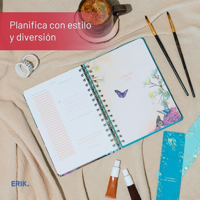 Thumbnail 5 de Agenda escolar 2025-2026 Grupo Erik Frida Kahlo A5 Semana Vista de curso 2025-2026