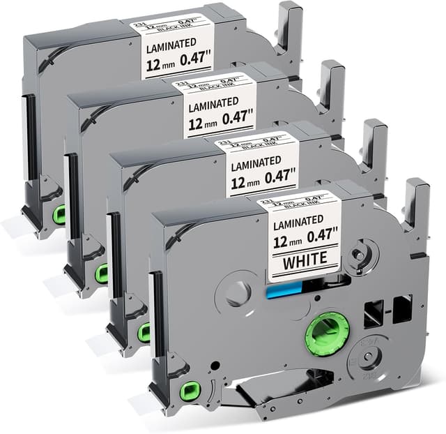 Detalle de Oozmas Tz Tape 12mm Laminated Label Tape