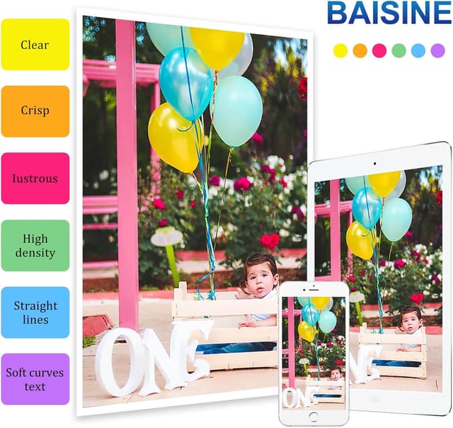 Detalle 2 de BAISINE 4er-Pack Toner TK-5230 für Kyocera ECOSYS (TK-5230K/ C/ M/ Y) – kompatibel für M5521cdw & P5021cdw