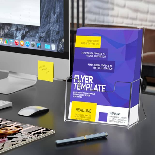 Thumbnail 6 de ROSSHINE A5 Leaflet Holder 2 Pack