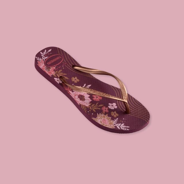 Detalle de Havaianas Slim Organic – tongs femme élégantes à semelle antidérapante
