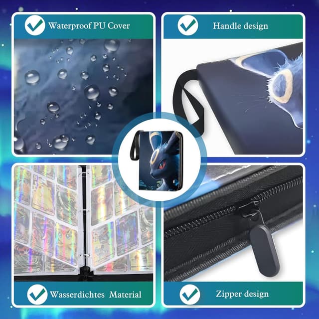 Detalle 1 de Sammelalbum Karten 900 Kapazität