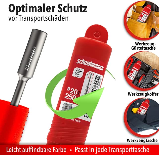 Thumbnail 6 de SCHWABENBACH SDS Max 250 mm inseritore