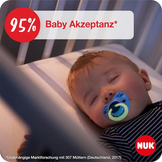 Thumbnail 4 de NUK Signature Day & Night Babyschnuller 18–36 Monate