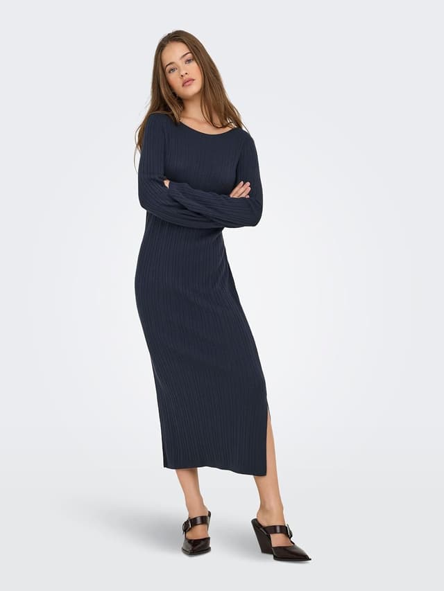 Thumbnail 4 de ONLY ONLTHEA Strickkleid Lang