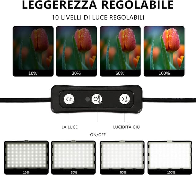 Detalle 2 de Photography Video Lighting Kit 5600K LED
