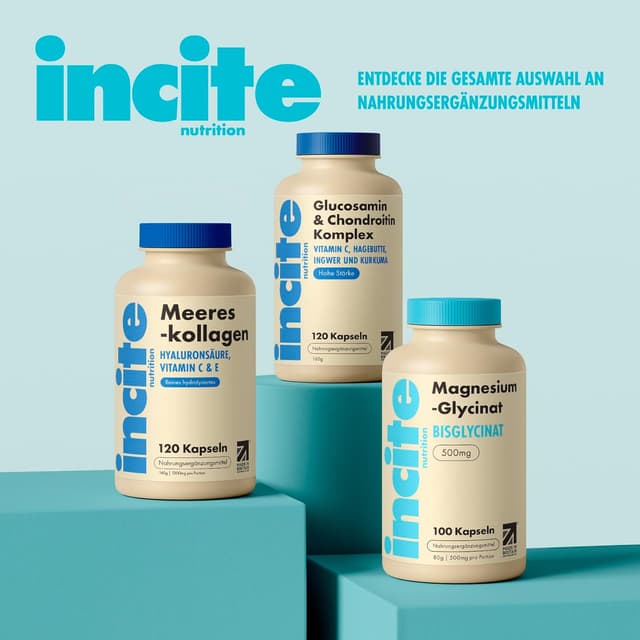 Thumbnail 6 de Incite Nutrition Magnesium Glycinat 500 mg 100 Tabletten