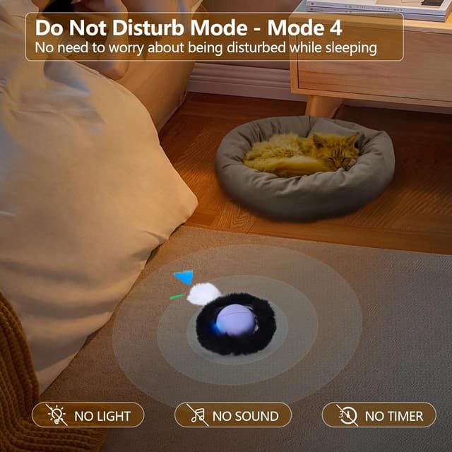 Thumbnail 5 de GoldenSun Cat Toys automatic rolling ball