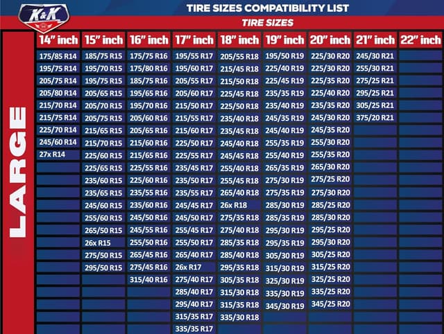 Thumbnail 1 de K&K Auto Pro Snow Socks Tire Covers, Large