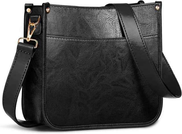 Detalle de ISEYOU Umhängetasche Damen Crossbody mit 2 Gurten
