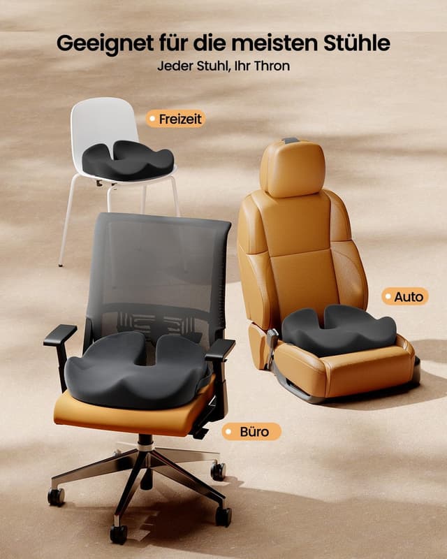 Thumbnail 5 de ProtoArc Sitzkissen Steißbeinkissen 10 cm