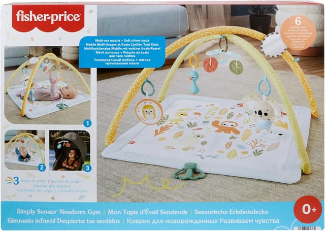 Thumbnail 6 de Fisher-Price Palestrina multisensoriale per neonati HRB15 con arco e 6 giochi portatili