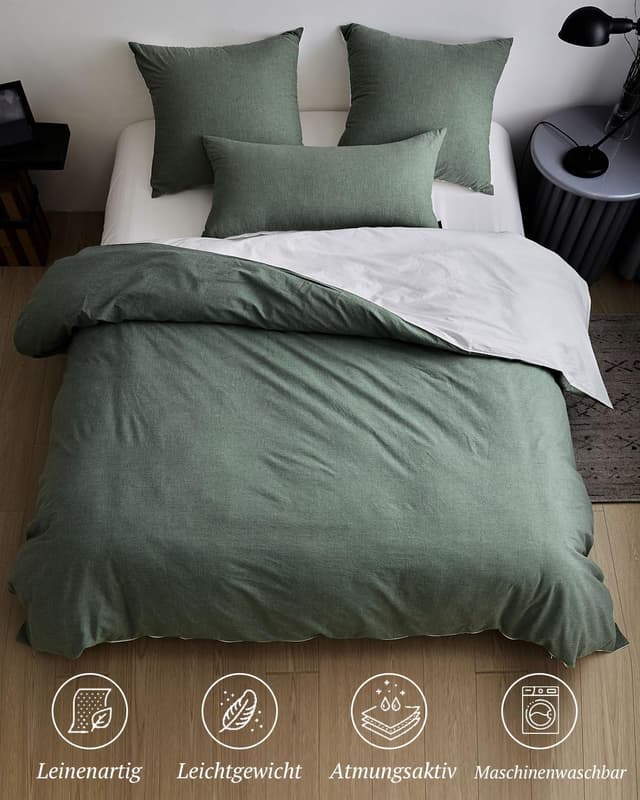 Detalle 2 de SOULFUL Bettwäsche 135x200 Baumwolle