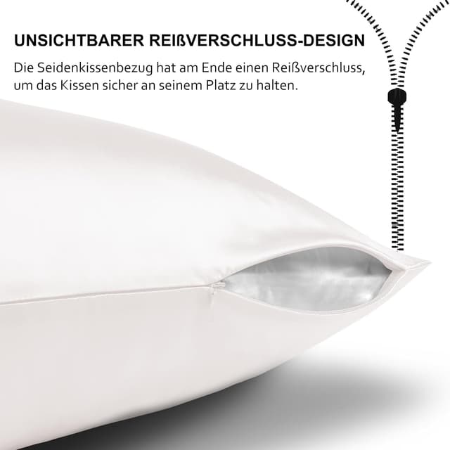 Detalle 2 de Ravmix SeidenKissenbezug 40x80