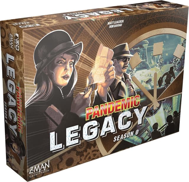 Detalle de Pandemic Legacy Season 0 Board Game (Z-Man Games) — Cooperative Cold War Spy Thriller for 2–4 Players