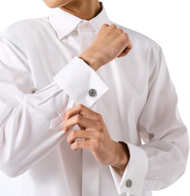 Thumbnail 1 de Emporio Armani Boutons de manchette en acier inoxydable