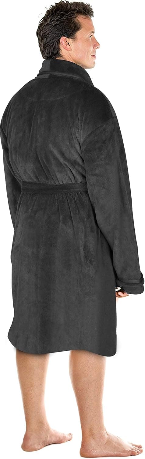 Thumbnail 2 de NY Threads Bademantel Herren Flauschig