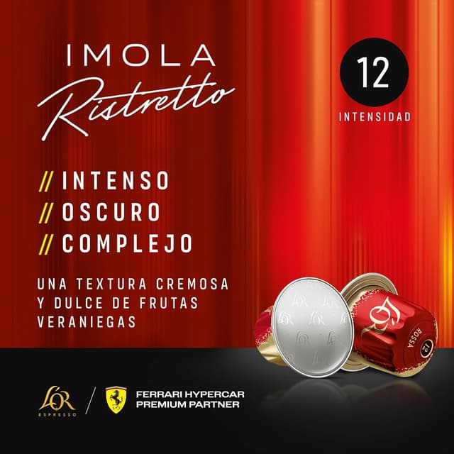 Thumbnail 2 de L'OR Espresso Imola Ristretto | 100 Cápsulas Nespresso