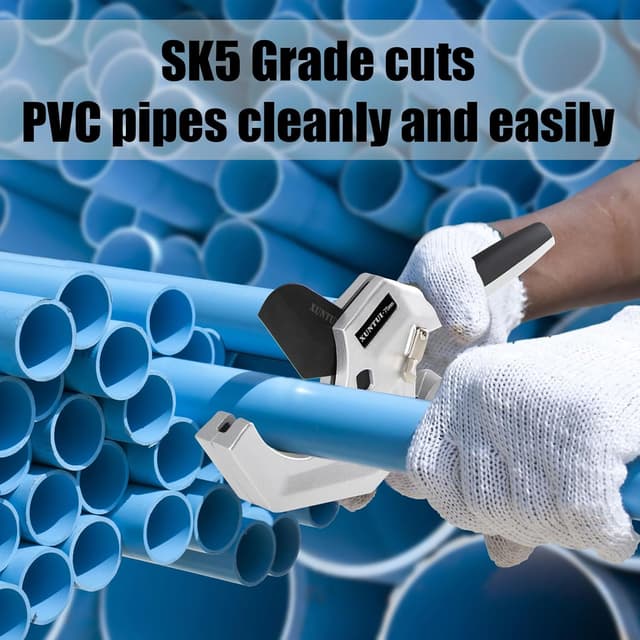 Thumbnail 5 de Professional PVC Pipe Cutter 2.5 inch (75mm) 📏
