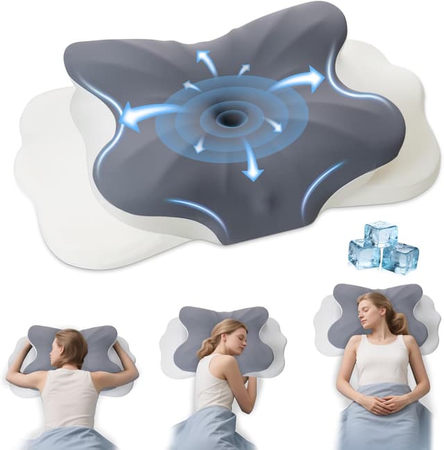 Detalle de Veladia Memory Foam Pillow with 2 Heights