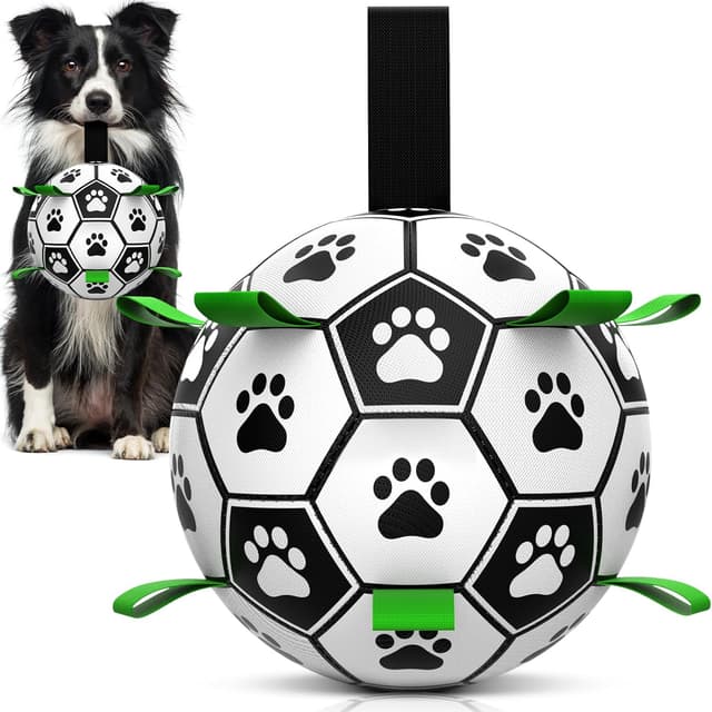 Imagen de HETOO Hundeball Ball mit Seil 6 Zoll en OfertitasTOP