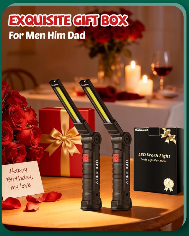 Detalle de Coquimbo Work Light 2-pack LED torch for men 🔦