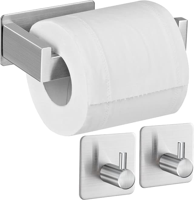 Thumbnail 6 de Aikzik Toilet Roll Holder stainless steel 🚽