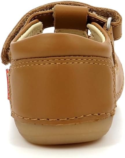 Detalle de Kickers Sushy sandali per bambini e ragazzi: tomaia in gomma e suola in gomma