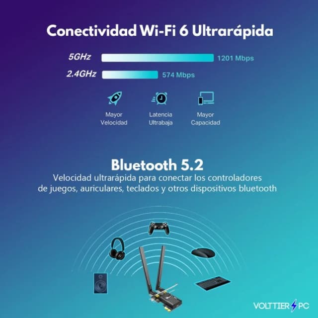 Thumbnail 2 de volttierpc PC Gaming Ryzen 7 5700G 1TB SSD