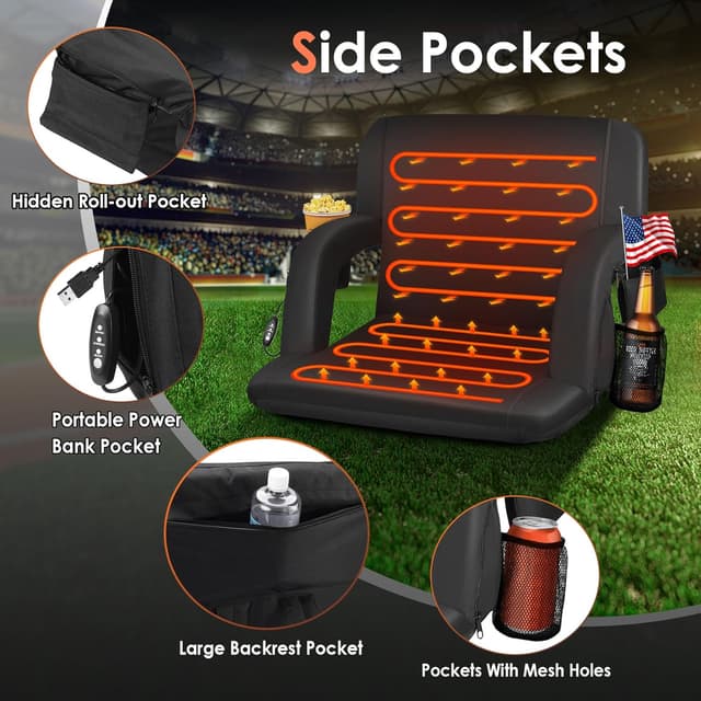 Thumbnail 6 de HOPERAN Heated Stadium Seat 25