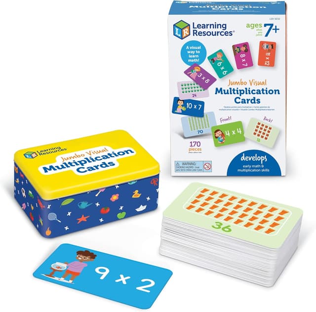 Imagen de Learning Resources Carte Jumbo 169 pezzi 🎲 en OfertitasTOP