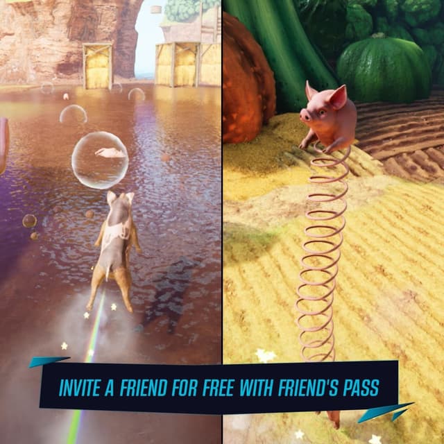 Detalle 2 de Split Fiction Switch 2 (Code In A Box) — English co-op split-screen adventure for two players