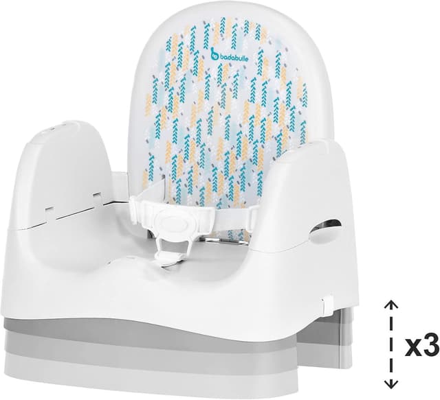 Thumbnail 6 de Badabulle Rehausseur de chaise enfant Trendy Meal : assise universelle, tablette réglable et pliage compact