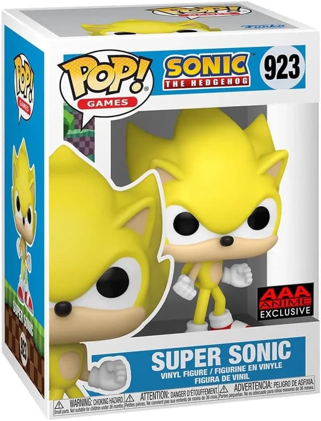 Detalle 2 de Funko POP Vinyl Sonic Super 9,5 cm