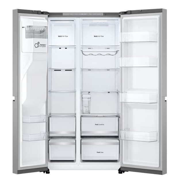 Thumbnail 3 de LG Side By Side Serie 800 Frigorífico americano NoFrost 628 L inox