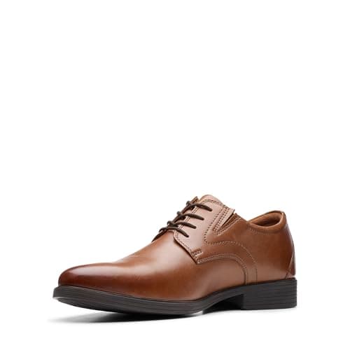 Imagen de Clarks Whiddon Plain Oxford piel Dark Tan 44 EU 👞 en OfertitasTOP