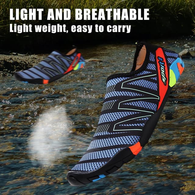 Detalle de Barefoot water shoes for summer, non slip