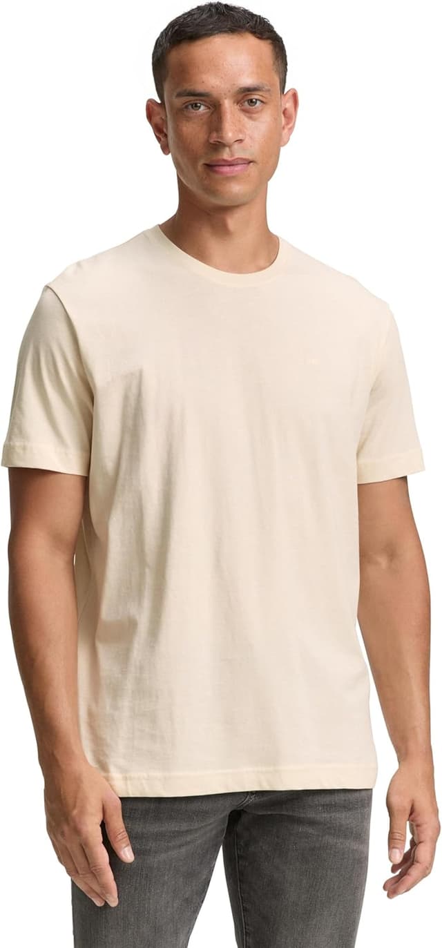 Thumbnail 6 de TOM TAILOR 1045833 T-Shirt Uomo in tessuto leggero, vestibilità regolare per l’uso quotidiano