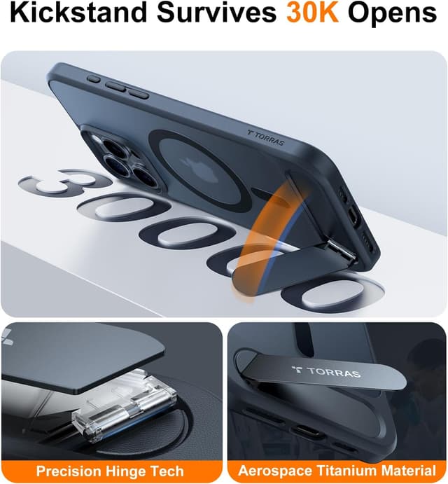 Detalle de Torras iPhone 16 Pro Max case 12FT drop