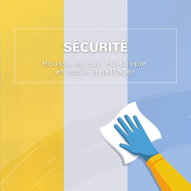 Detalle 2 de HOMCOM Parcours motricité bébé modulable en mousse : 2 briques géantes pour 12 à 36 mois