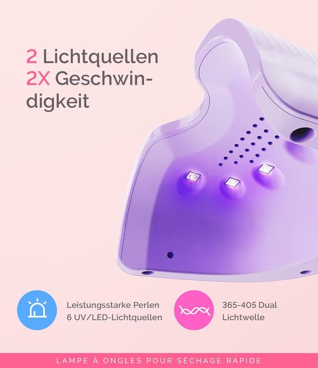 Detalle 2 de MelodySusie UV Nageltrockner 6 W