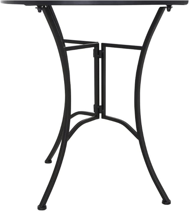 Thumbnail 6 de Siena Garden Como Tisch, klappbar in matt-schwarz/dunkelgrau