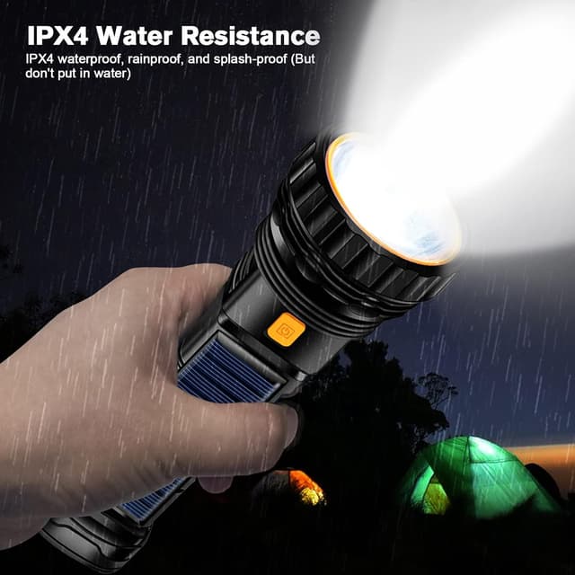 Thumbnail 5 de Idealife Linterna Solar LED Recargable 1200mAh