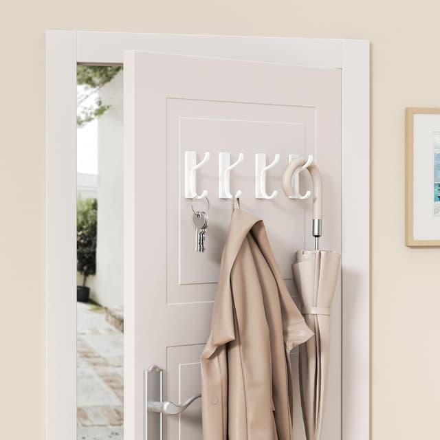 Detalle 2 de pickpiff Heavy Duty Adhesive Hooks, Hold 6kg