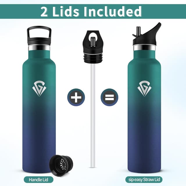 Detalle 2 de JAPORIA borraccia termica 1L inox