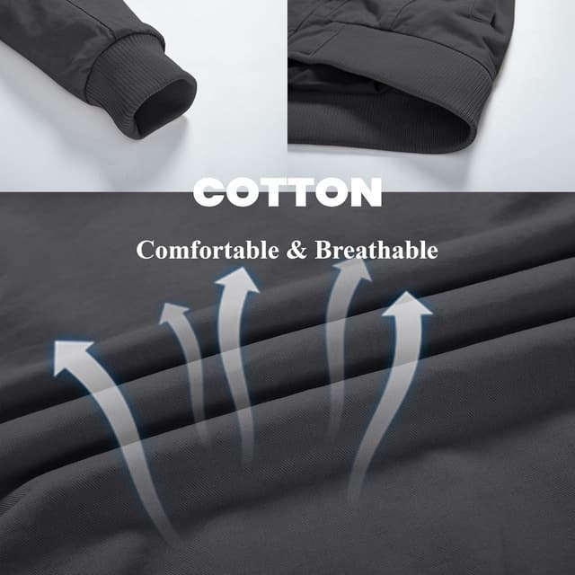 Detalle 2 de KEFITEVD Übergangsjacke mit Stehkragen