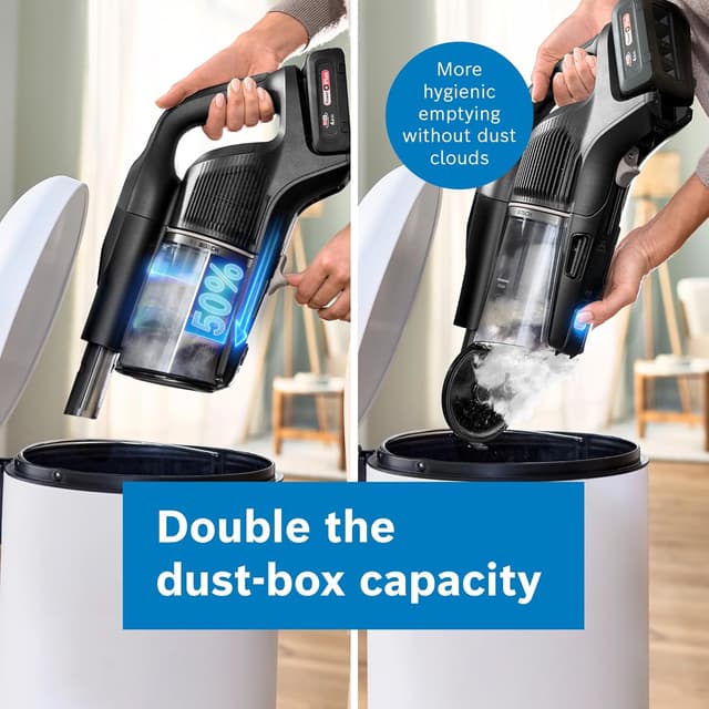 Thumbnail 6 de Bosch Unlimited 10 BBS1041GGB cordless vacuum cleaner with 80-minute runtime and MicroClean sensor display