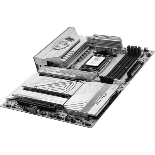 Detalle 2 de MSI MPG X870E EDGE TI WIFI (AM5, DDR5, WiFi 7, ATX) con USB4 y PCIe 5.0