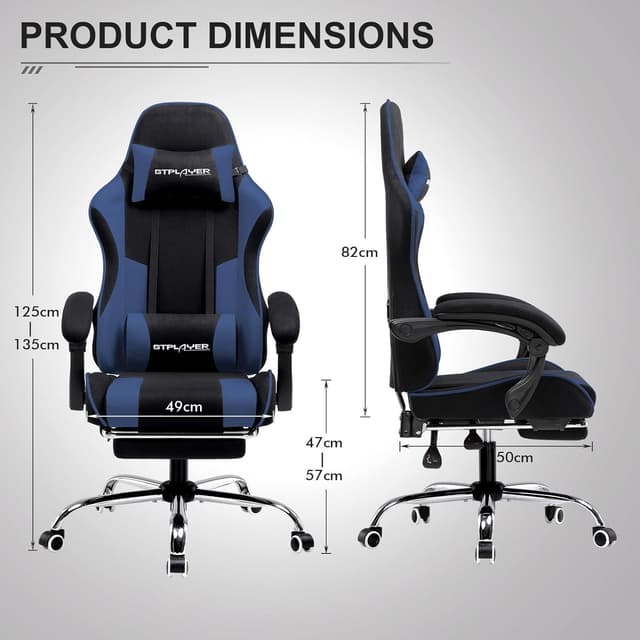 Thumbnail 2 de GTPLAYER Sedia da gioco ergonomica