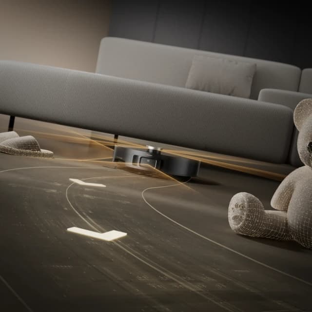 Detalle 2 de Mova V60 Mobius Schwarz Roboterstaubsauger